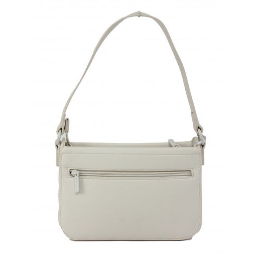 Сумка женская искусственная кожа DJ-СМ 7423-COCONUT CREAM, 1отд, плечевой ремень, кремовый SALE 265263 - Adelia фото 2