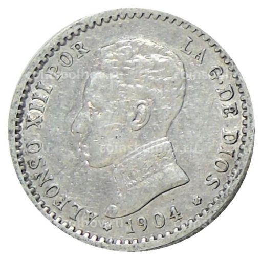 50 сентимо 1904 (10) года Испания