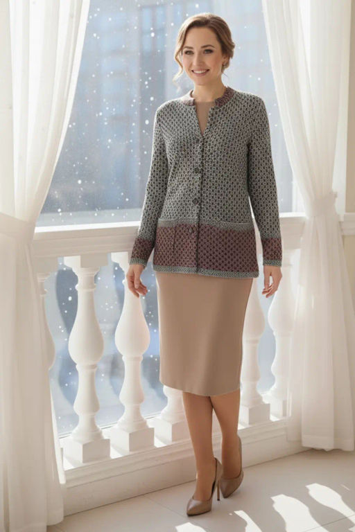 Жакет М 3158/терракот