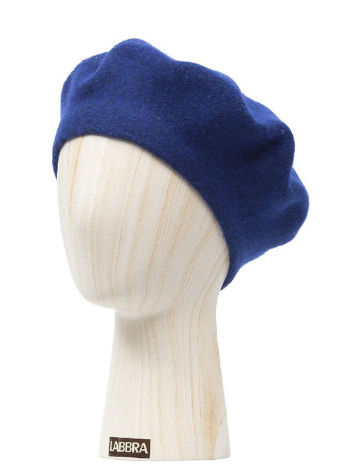 Берет жен. альп+акр LB-N88706 d.blue