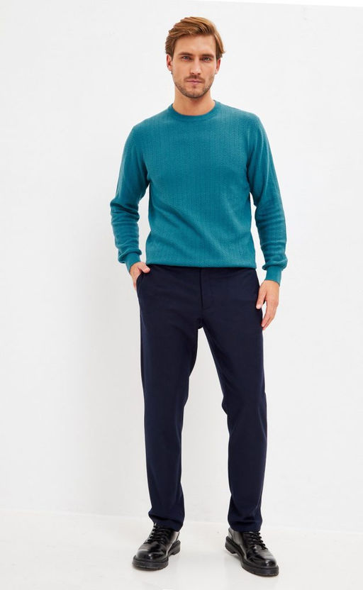 Джемпер F221-15-537 l.turquoise - Fine joyce фото 5