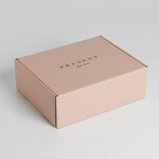 Коробка двухсторонняя складная Малахит, 27 21 9 см - Дарите счастье фото 4