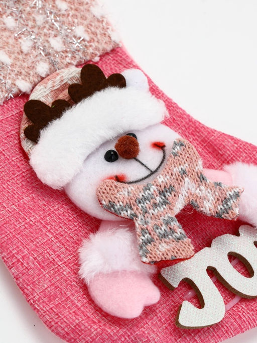 Подарочный набор в новогоднем носке: гель для душа, крем для рук, бальзам для губ и пилочка, URAL LAB