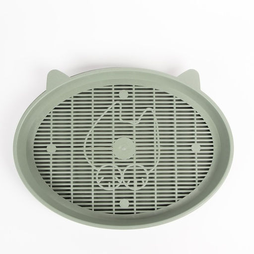 Туалет с сеткой Киса, 36 х 27 х 6 см, серый микс - Пижон фото 4