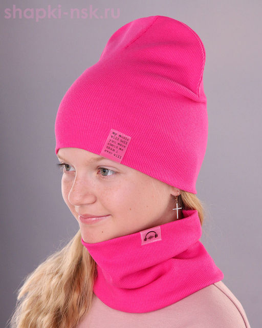 02-57-LT Комплект (колпак+снуд) (54-56)