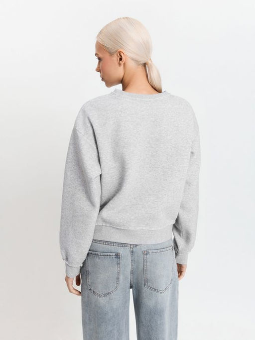 10200170189 Джемпер жен. Maura серый меланж - Concept club фото 9