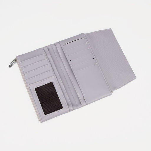 Кошелёк на магнитах, цвет светло-серый - Simaland фото 4