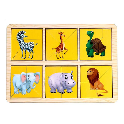 Квадраты Никитина Изучаем животных Африки - Лесная мастерская фото 6