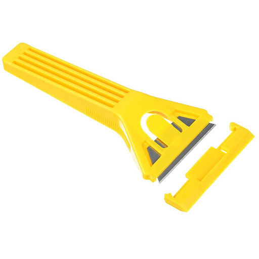 Скребок для стеклокерамики, стекла, кафеля (металл, пластик.ручка) (884-091)