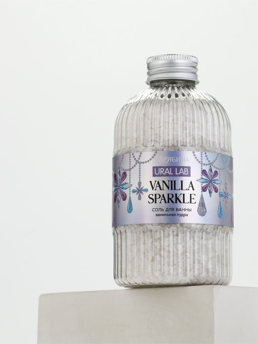 Соль для ванны, 300 г, аромат ванильная пудра, URAL LAB