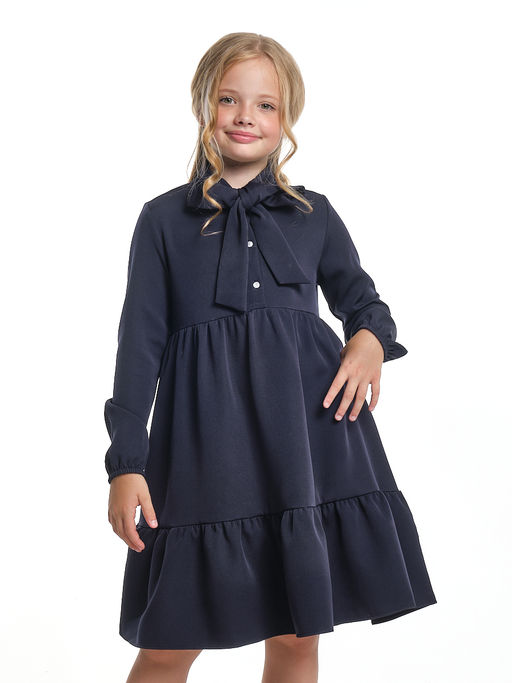 Платье для девочки в школу синее 	 UD 7832 синий - Mini maxi фото 7