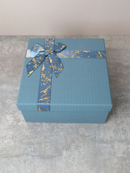 Коробка подарочная квадратная 3 штуки 19х19 см / 3403-6 /уп 36/ - ГалеонТрейд фото 3