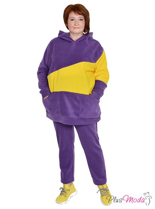 Толстовка Модель №951 размеры 44-84 - Plusmoda фото 7