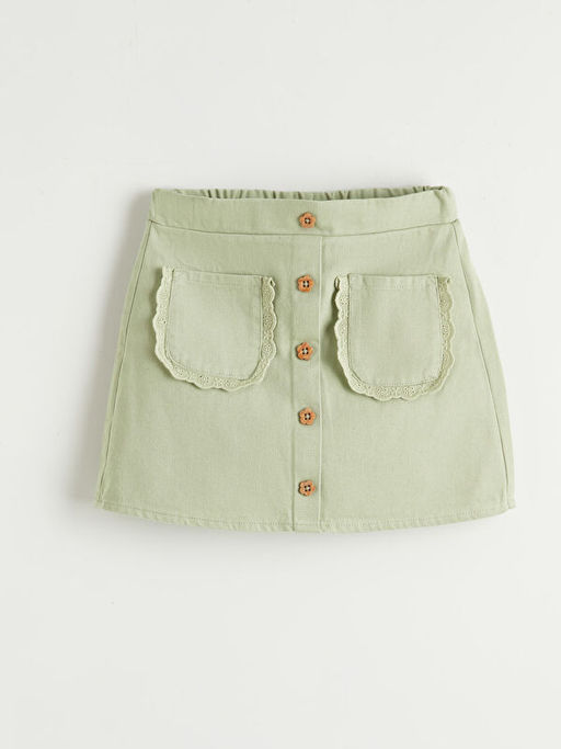 Gabardin K?z Bebek ?ort Etek