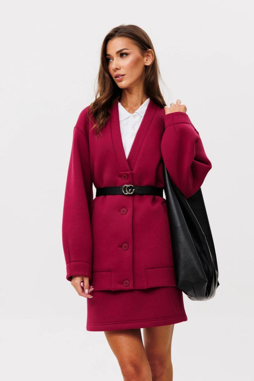 Костюм GO F7092/12-01.170-176 вишня - Pirs фото 3