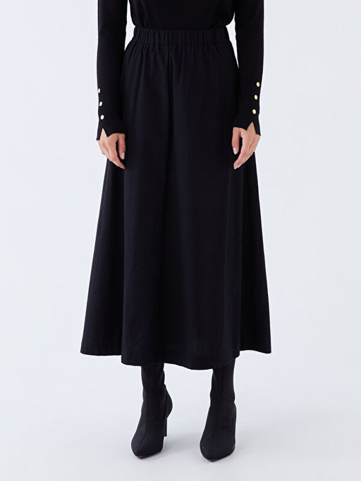 Beli Lastikli Rahat Kal?p Kad?n Etek