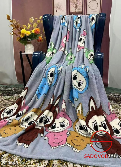 Плед с рисунком детский