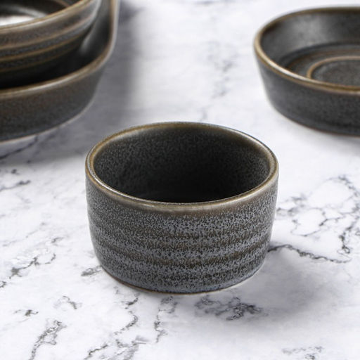 Соусник фарфоровый Magistro Urban, 70 мл, d=6,7 см, цвет серый