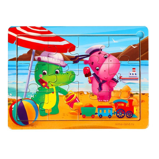 Пазл Отличный отдых, 15 х 11 см - Лесная мастерская фото 2