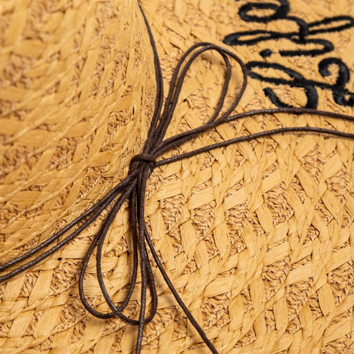 Шляпа женская MINAKU Life is good с надписью, размер 54-56, бежевая