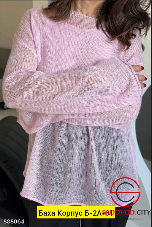 Лонгслив женский прозрачный - Bruno фото 3