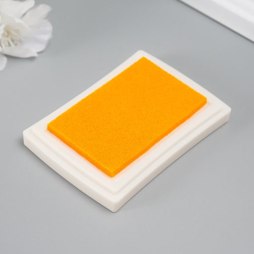 Цена за 2 шт. Штемпельная подушка «Апельсин», 7.7×5.2×1.8 см