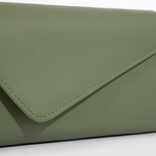 Сумка-клатч на клапане, цвет зелёный - Simaland фото 4