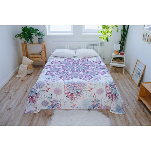 Покрывало Этель Мандала, 200*215 см, хлопок  фото 6