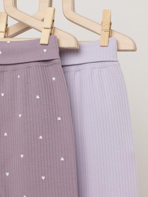 К 400715-2уп/нежно-лавандовый,морской туман набор брюки яс - Crockid фото 3