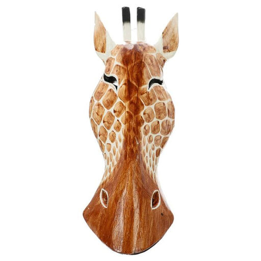 Маска «Жираф», 30×11×4.5 см, дерево