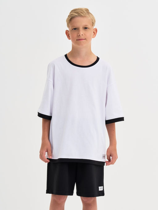 Белая футболка для мальчика - Kogankids фото 3
