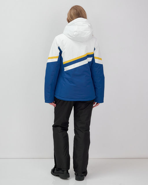 Горнолыжный костюм женский зимний синего цвета 02808S - Mtforce фото 4