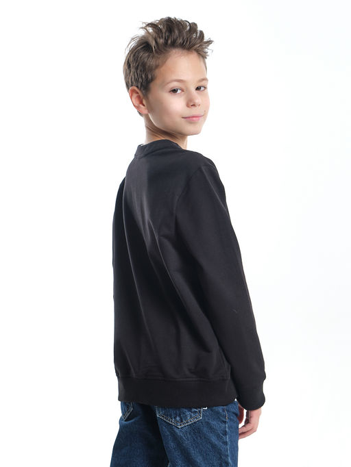 Кардиган для мальчика в школу черный UD 2086 черный - Mini maxi фото 3