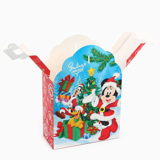 Коробка складная Счастливого Нового года, 17 ? 25 ? 8 см