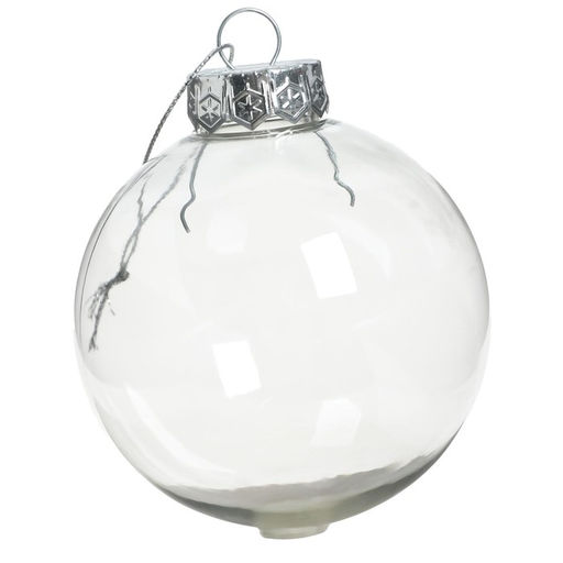 Набор для творчества «Декупаж новогоднего шарика: снеговик»