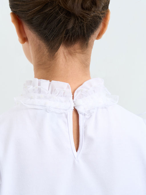 Блузка белый 242230321 - Nota bene фото 3
