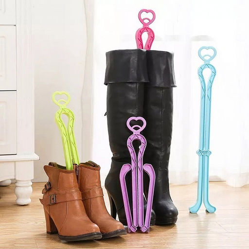 Держатель пластмассовый для голенищ сапог, 35х7,5см, черный (Китай) - Домашняя Мода фото 12