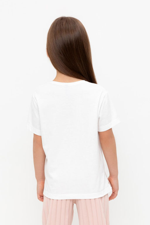 Crockid _ КР 302726/сахар к557 фуфайка (футболка) для дев  фото 3