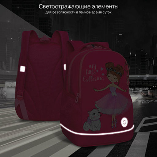 RG-663-13 Рюкзак школьный с обвесом - Grizzly фото 37