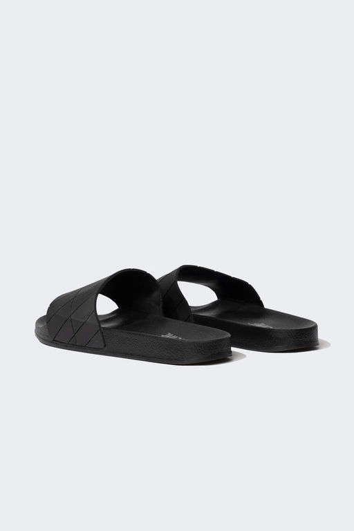 Мужские тапочки без шнуровки из искусственной кожи на плоской подошве - Defacto фото 3