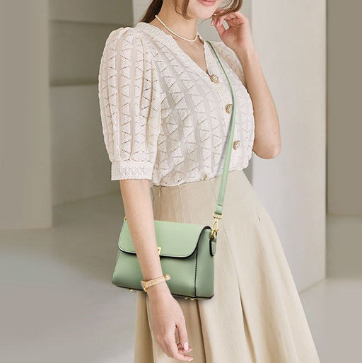 KAIDIFEINIROO Сумка женская с двумя ремнями 9628 фото 3