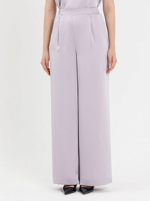 Брюки атласные Новый год