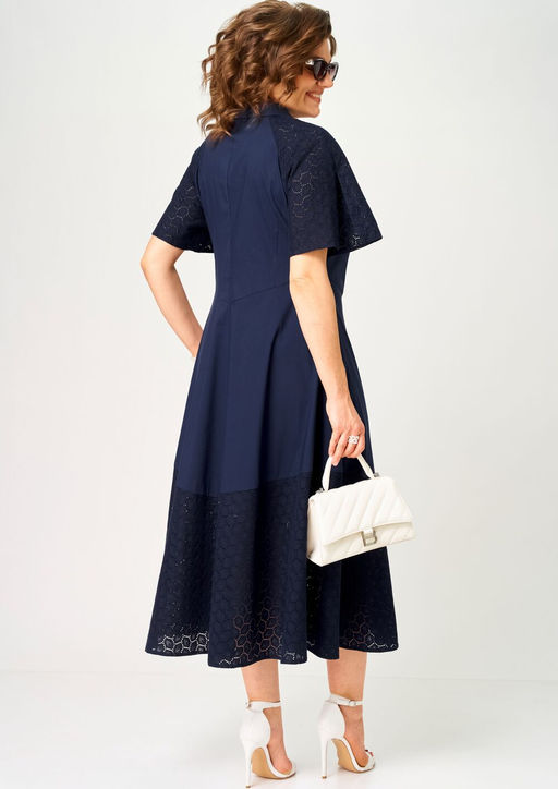 Платье EVA GRANT 7216 синий