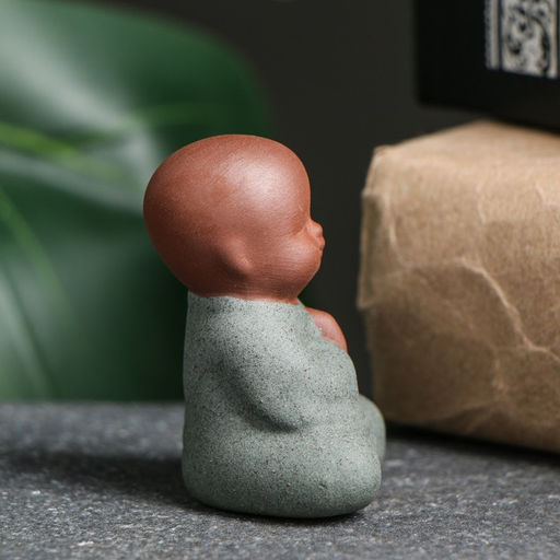 Цена за 2 шт. Фигурка керамика TAKE IT EASY «Маленький Будда», 5×4 см, МИКС