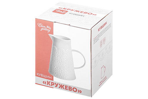 Кувшин 1,2 л 16*13*18 см Кружево - Elan gallery фото 18