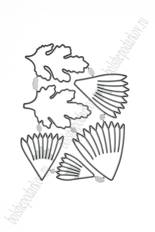Форма для вырубки "Листики" 10*8 см (SF-7793) №55