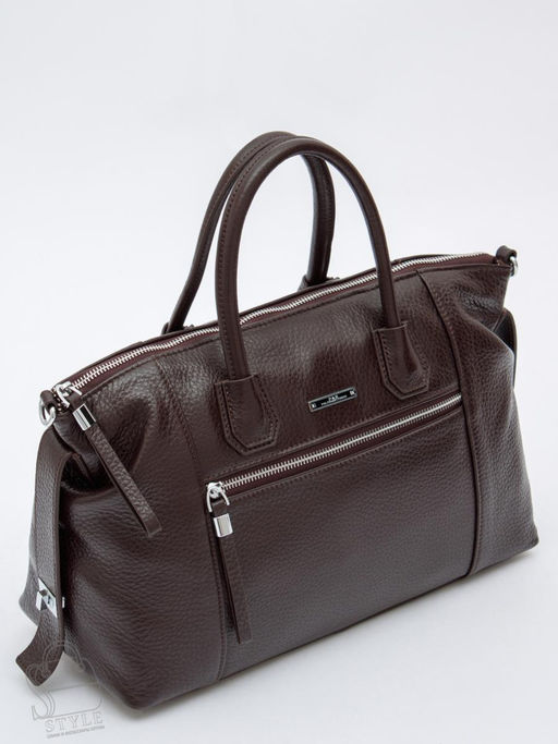 Сумка женская кожаная 1061C coffee Polina&Eiterou