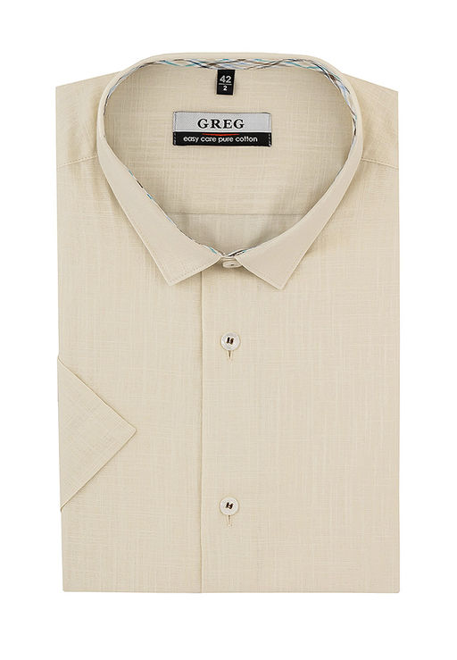 Сорочка мужская короткий рукав GREG 510/101/FLAM/Z/1_GB  фото 3