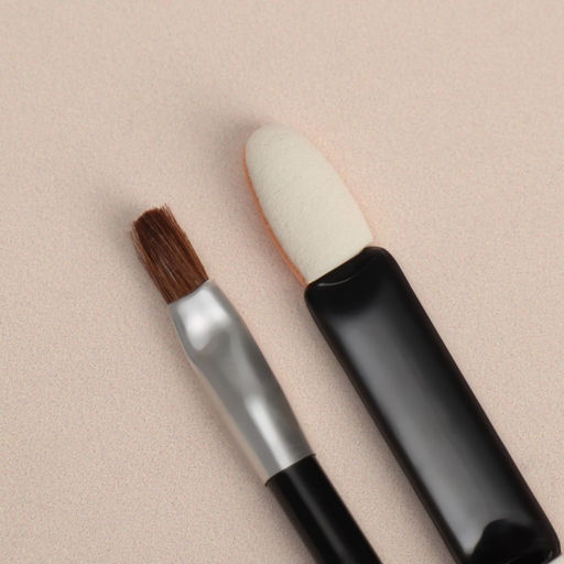 Цена за 5 шт. Набор аппликаторов для теней «Ассорти», 3 шт., чёрный