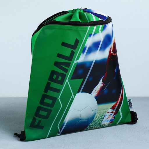Сумка для обуви Футбол, 2 секции, 41х31 см - Artfox study фото 2